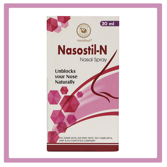 Surya Herbal Nasostil-N Sea Salt Decongestant Spray (20 ml): Natural Nasal Relief