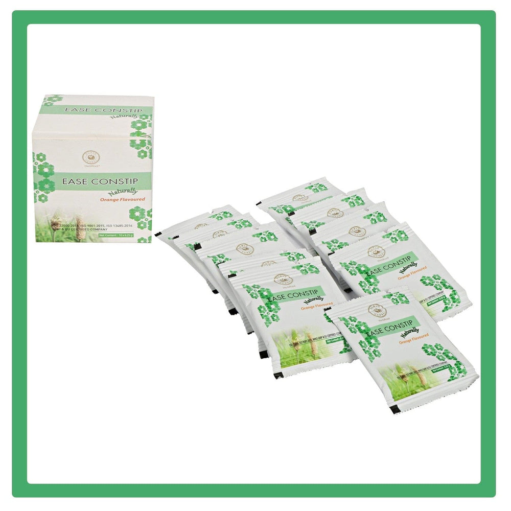 Surya Herbal Ease Constip Naturally Powder (6.25 gm x 10 sachets) - Natural Bowel Relief