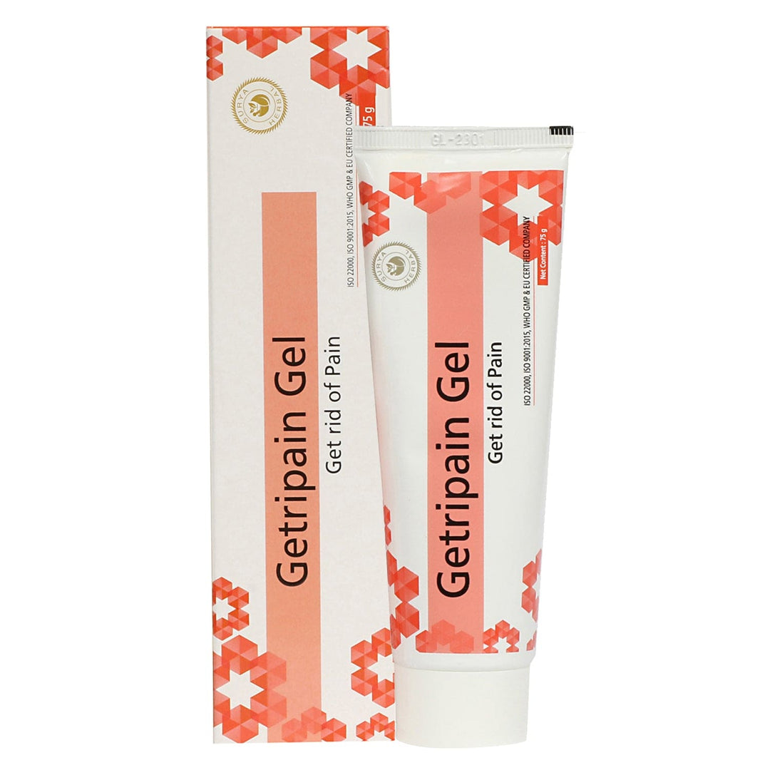 Surya Herbal HerbRoot Hot Getripain Gel (75gms) - Natural Pain Relief