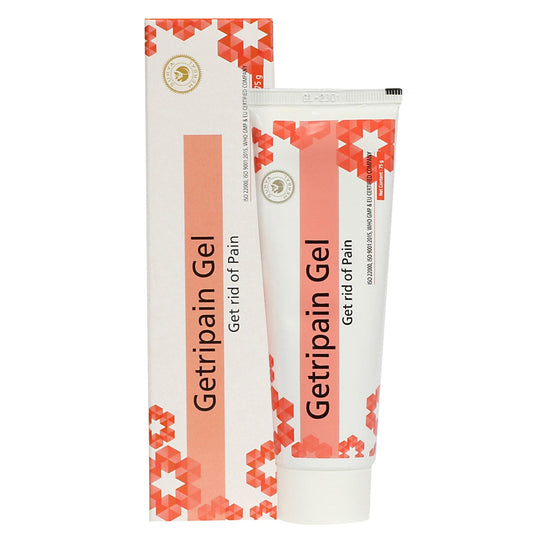 Surya Herbal HerbRoot Hot Getripain Gel (75gms) - Natural Pain Relief