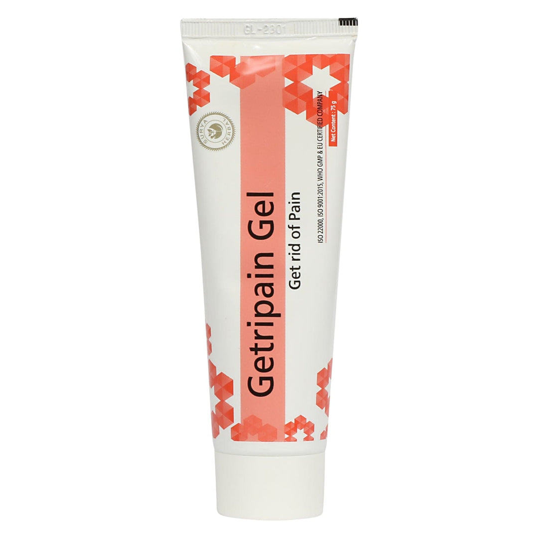 Surya Herbal HerbRoot Hot Getripain Gel (75gms) - Natural Pain Relief