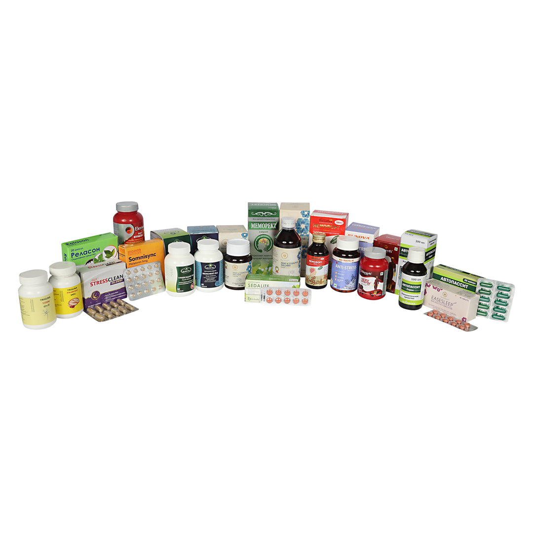 Brain And CNS Function Management – Memory Booster, Mental Fatigue, Anxiety, Depression, Age-Related Dementia