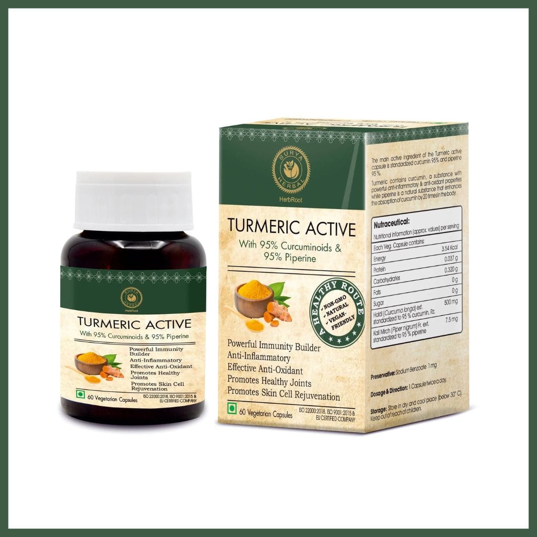 Turmeric Capsules with Piperine