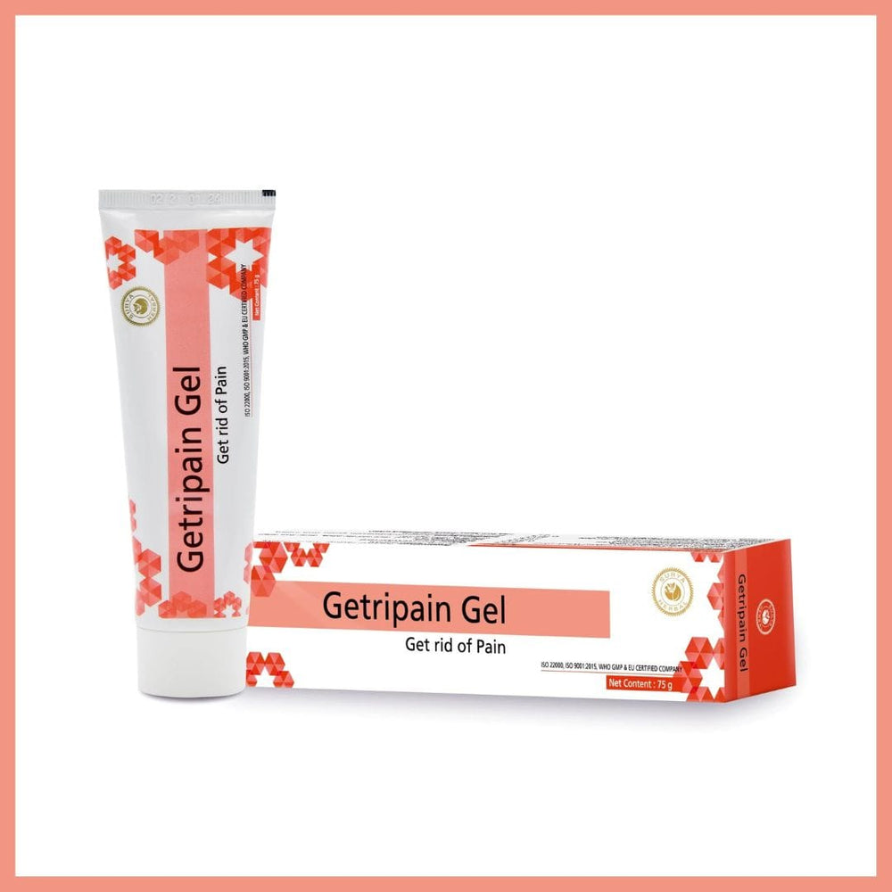 Surya Herbal HerbRoot Hot Getripain Gel (75gms) - Natural Pain Relief