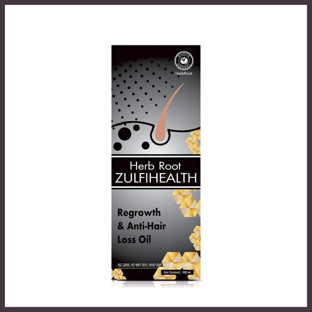 Surya Herbal ZulfiHealth Hair Regrowth & Anti-Hairloss Oil (100ml): Revitalize Your Locks