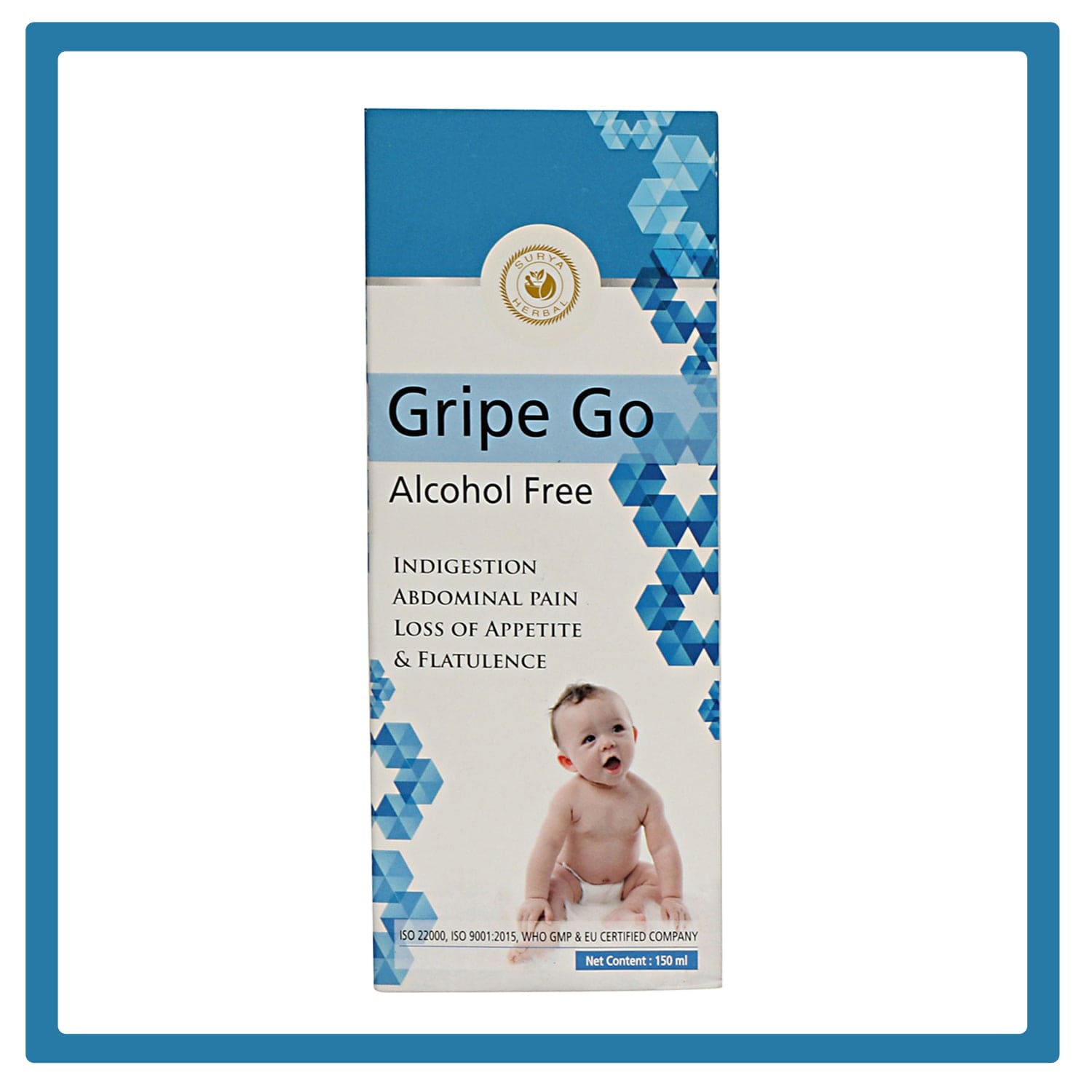 Alcohol-free Relief For Baby Gripe And Indigestion Surya Herbal