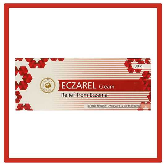 Surya Herbal Eczarel Cream (30gm): Natural Ayurvedic Remedy for Eczema