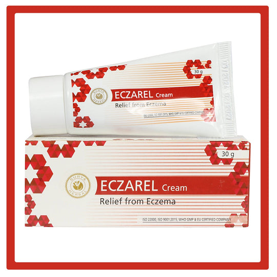 Surya Herbal Eczarel Cream (30gm): Natural Ayurvedic Remedy for Eczema