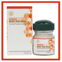 Surya Herbal Relief Pain Balm (10 gms): Natural Ayurvedic Solution for Joint Pain, Sprains and Backache