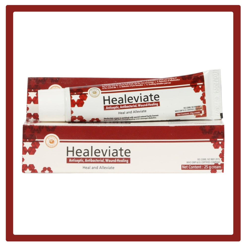 Surya Herbal Healeviate Antiseptic & Wound-Healing Cream (25 gms)