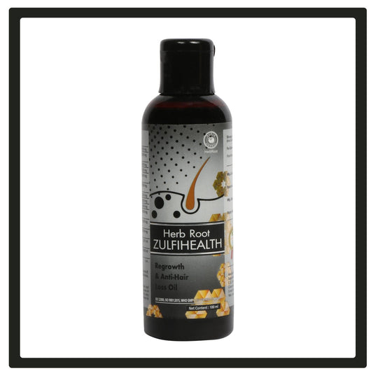 Surya Herbal ZulfiHealth Hair Regrowth & Anti-Hairloss Oil (100ml): Revitalize Your Locks