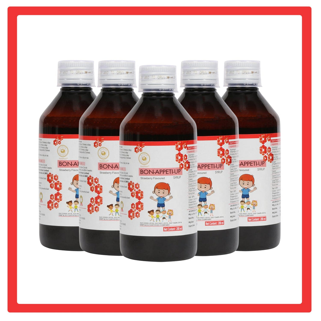 Bon-Appeti-Up Syrup (200ml): Boost Appetite & Digestion Naturally