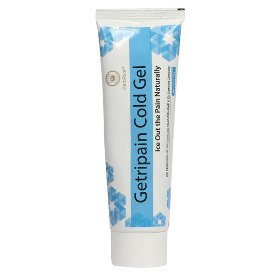 Surya Herbal HerbRoot Getripain Cold Gel (75gms) -Ice Out the Pain Naturally