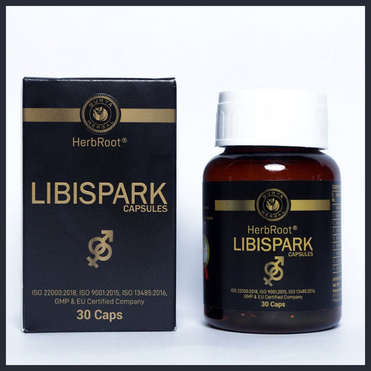 Surya Herbal HerbRoot Libispark: Natural Stamina & Immunity Booster Capsules (30 Capsules)