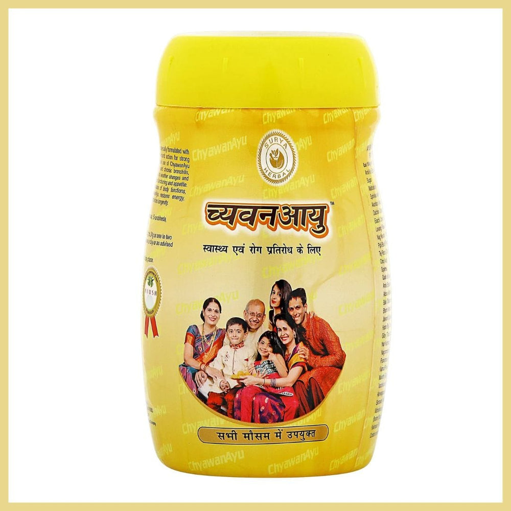 Surya Herbal's ChyawanAyu (1 kg): Traditional Ayurvedic Wellness Blend
