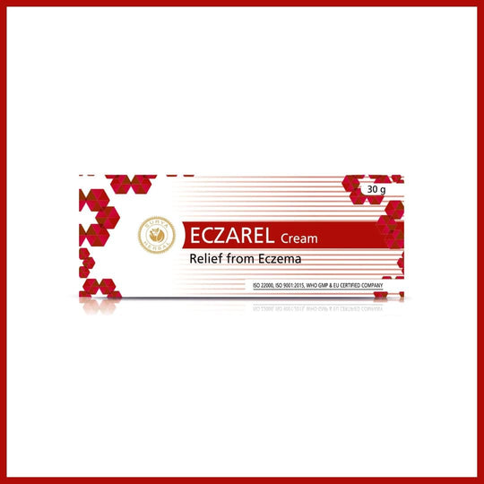 Surya Herbal Eczarel Cream (30gm): Natural Ayurvedic Remedy for Eczema