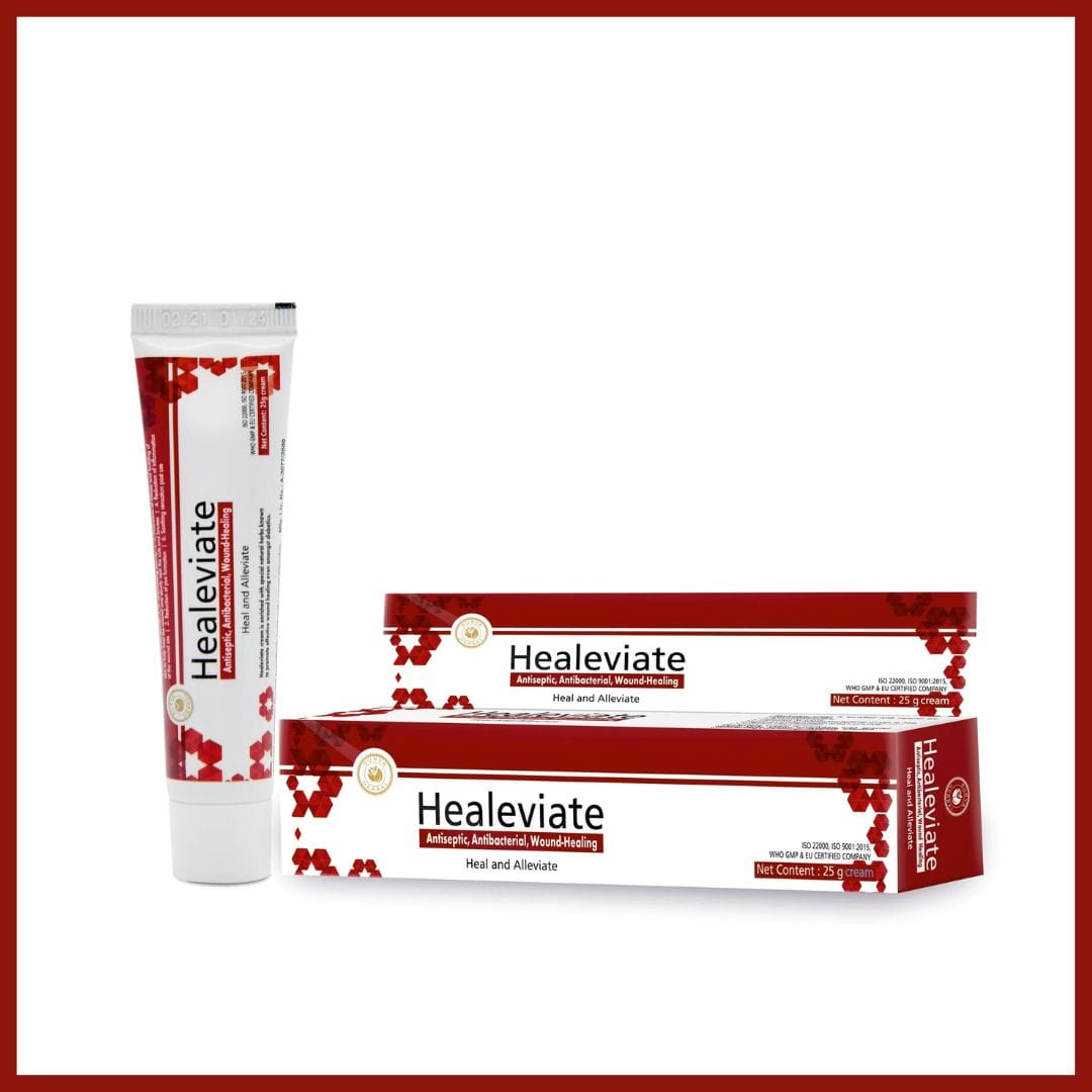 Surya Herbal Healeviate Antiseptic & Wound-Healing Cream (25 gms)